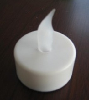 flameless wax led candle light
