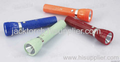 1LED SUPER bright led torch,AC/DC flashlight