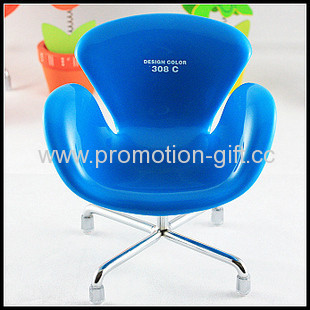 Office chair mobile phone holder