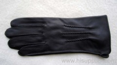 leather gloves