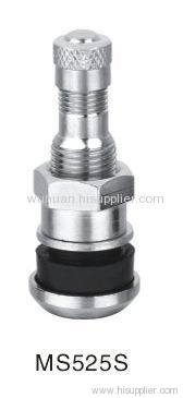 Nickel-plated tire valve