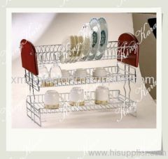 KingKara Iron Wire Welding Apple Dish Rack