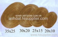 Rattan placemat, Seagrass placemat, Fern placemat, bamboo placemat, willow placemat, wicker placemat