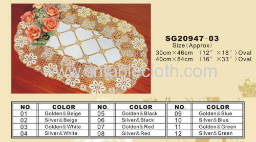 PVC Lace Placemat