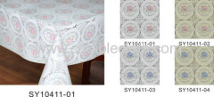 PVC Printing Lace Tablecloth