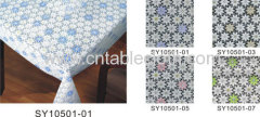 PVC Printing Lace Tablecloth