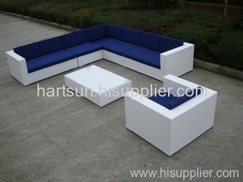 Outdoor furniture rattan sofa set