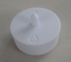 white tealight candle