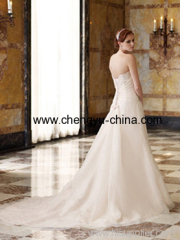 formal wedding dress