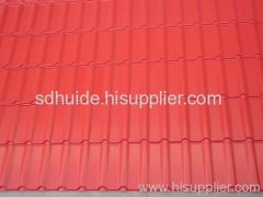 beautiful color corrugated steel tile