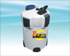 External Filters with UV lamp