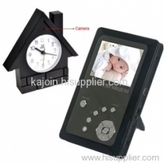 kajoin 2.4GHz Wireless Covert Spy Camera with Clock Camera