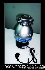 CE certificated 1/2HP AC motor kitchen garbage disposal with air switch