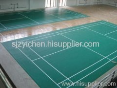 Professional PVC Plastic Floor For Indoor Badminton Court