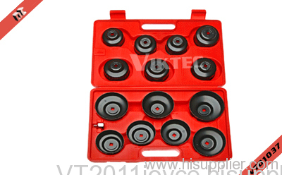 14PC Cup Type Oil Filter Wrench Set
