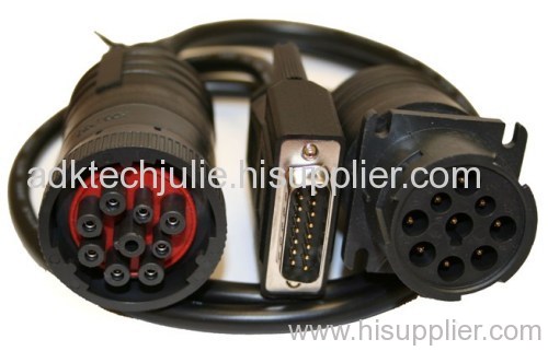 J1939-9Pin Deutsh Y Cable