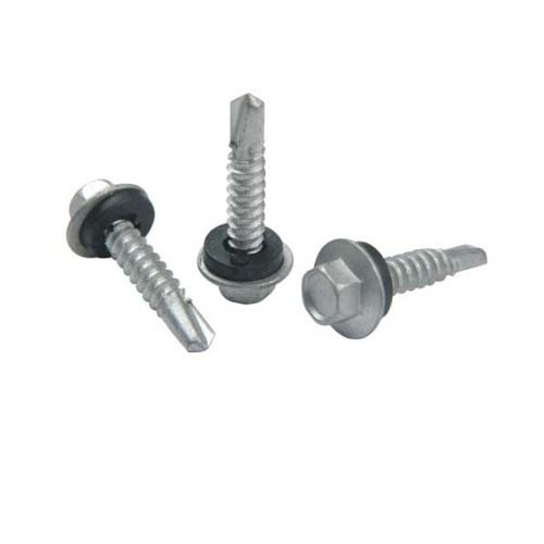 Hex washer self drilling screws