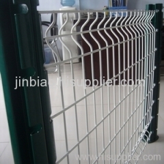 Peach Post Welded Wire Mesh Fence