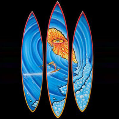 Fiberglass Surfboard