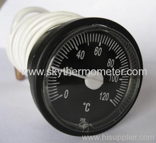 long capillary boiler thermometers