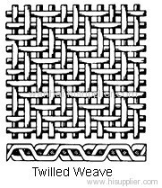 twill weave filter cloth