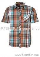 Men's short slv shirt