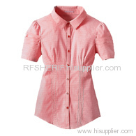 Ladies short slv shirt