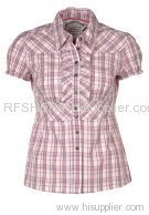 Ladies short slv shirt