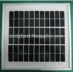 5watt monocrystalline solar panel (SNM-M5) with tuv iec iso