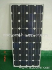 100watt monocrystalline solar panel (SNM-M100) with tuv iec iso