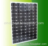 120watt monocrystalline solar panel (SNM-M120) with tuv iec iso