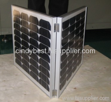100watt Monocrystalline portable solar panel (SNM-F100) with tuv iec iso ce cec