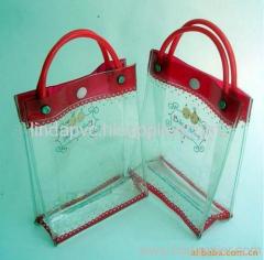 PVC shopping bag with handle