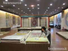 handmade silk carpet