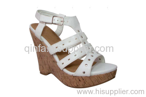 GLADIATOR WEDGE SHOE