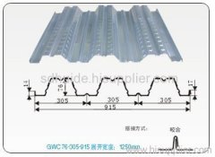 Galvanized corrugated sheet