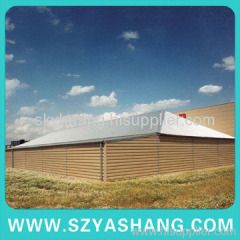 large warehouse tent