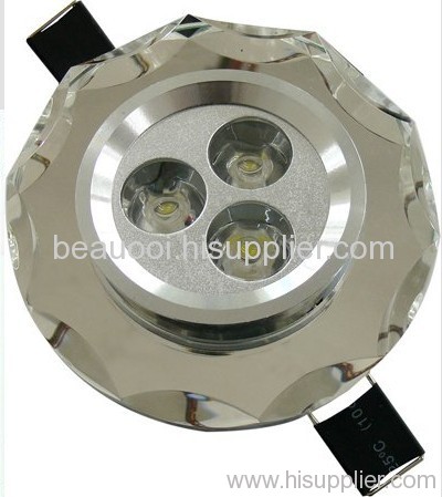 3W LED crystal ceiling light