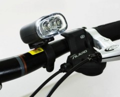solar energy and wind up bicycle light