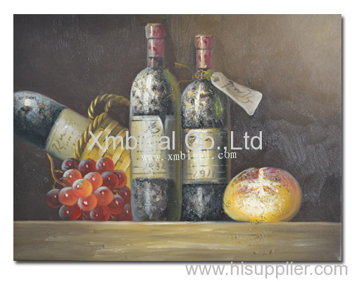 Still life oil painting