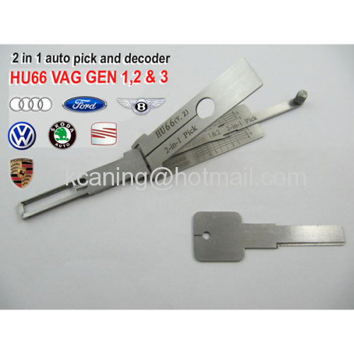 VW 2 in 1 auto pick and decoder