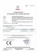 CE Certificate (21 Series German PDU)