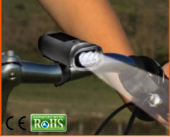 Solar High LED dynamo bicycle light