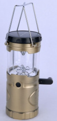 5 LED Solar crank camping lanterns