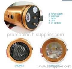 LED torch speakers, bicycle speaker, sports speaker, multi-function speaker
