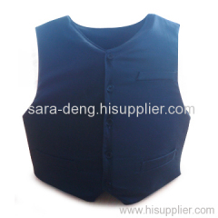 Concealable bulletproof vest