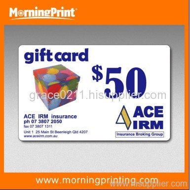 Gift Card Printing