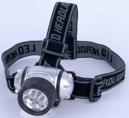 abs 18 pcs LED headlamp