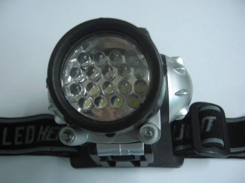 18+2 red LED headlamps