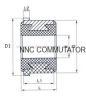 Auto riser type Commutator